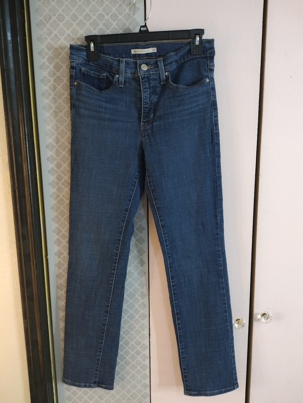 Levi's Women's Dark Blue Straight Leg Jeans